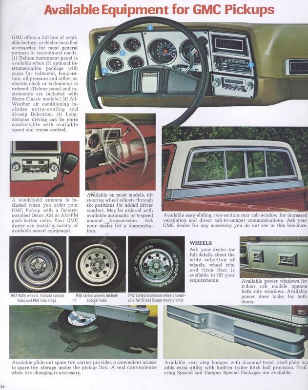1979 GMC Pickups Brochure Page 4